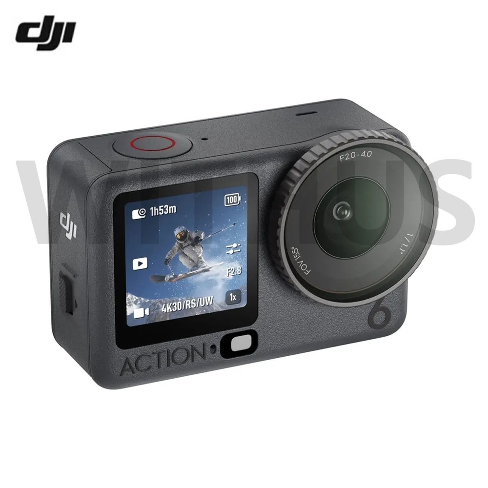 Portable DJI Osmo Action 6 Adventure Combo Variable Aperture Camera