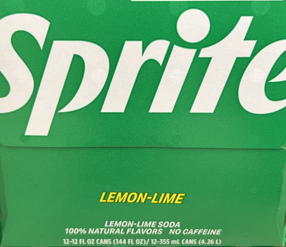 Sprite Lemon Lime Soda 12 pack