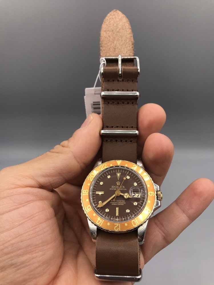 J. Crew Walnut Leather 20mm Watch Strap NWT $39.95