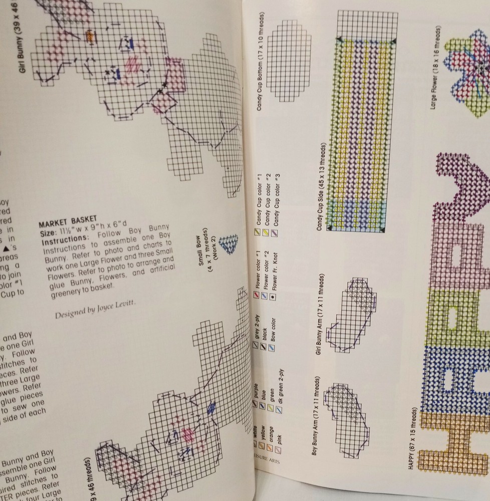 Plastic Canvas Corner Magazine May 1992 25 Projects Welcome Spring Easter Bunny