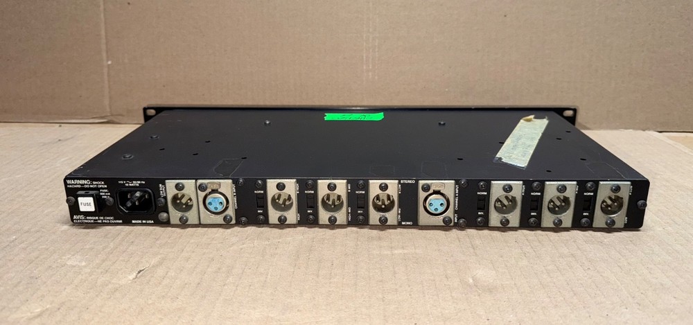AUDIO LOGIC X324 STEREO CROSSOVER - TESTED