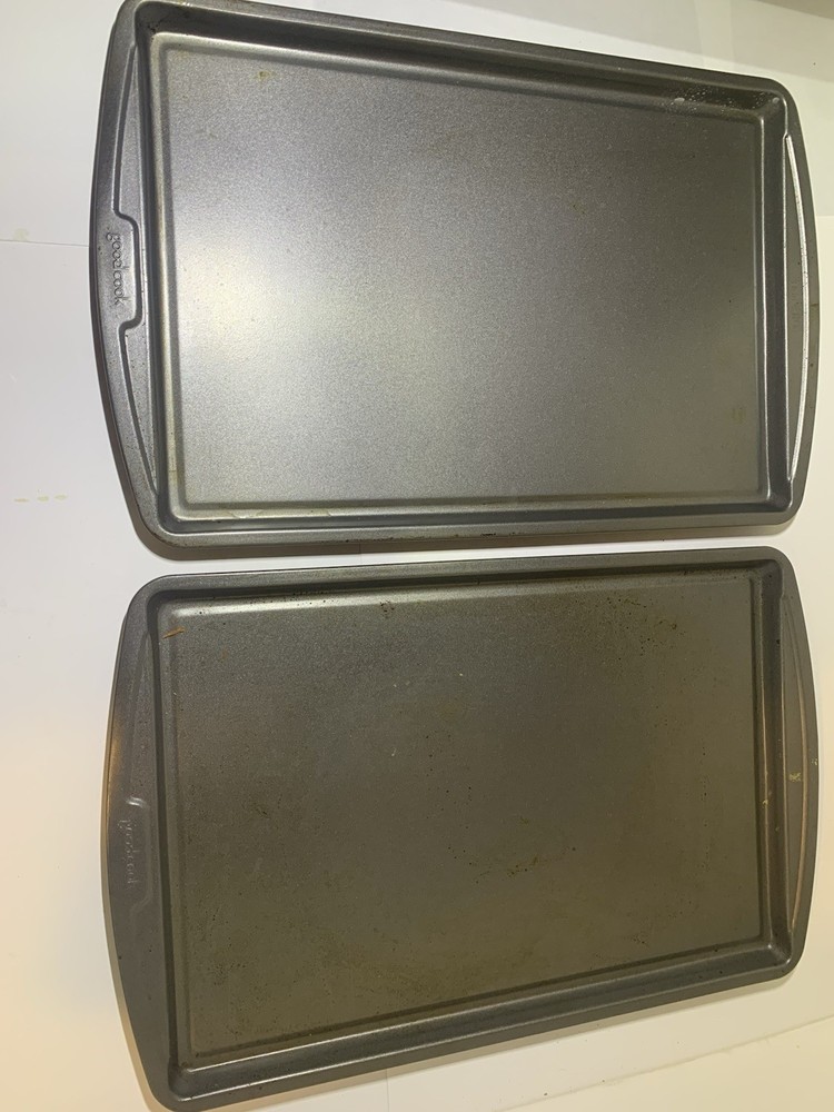2 Ea. Good Cook 15” X 9” Cookie Sheets Pre-owned