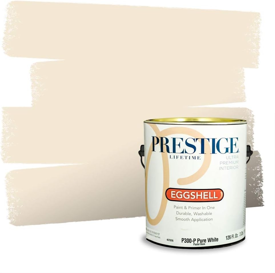 Interior Paint + Primer In One, One-Coat Coverage, Eggshell Finish, Low VOC