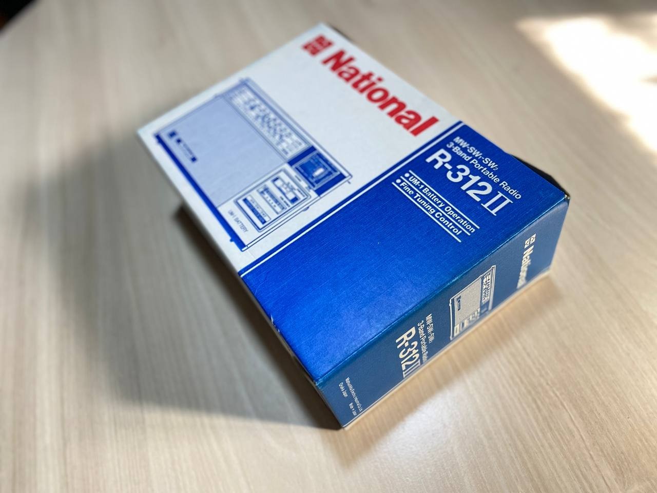 National Panasonic R-312II MW/1SW/SW2 3 Band New Japan 1979s