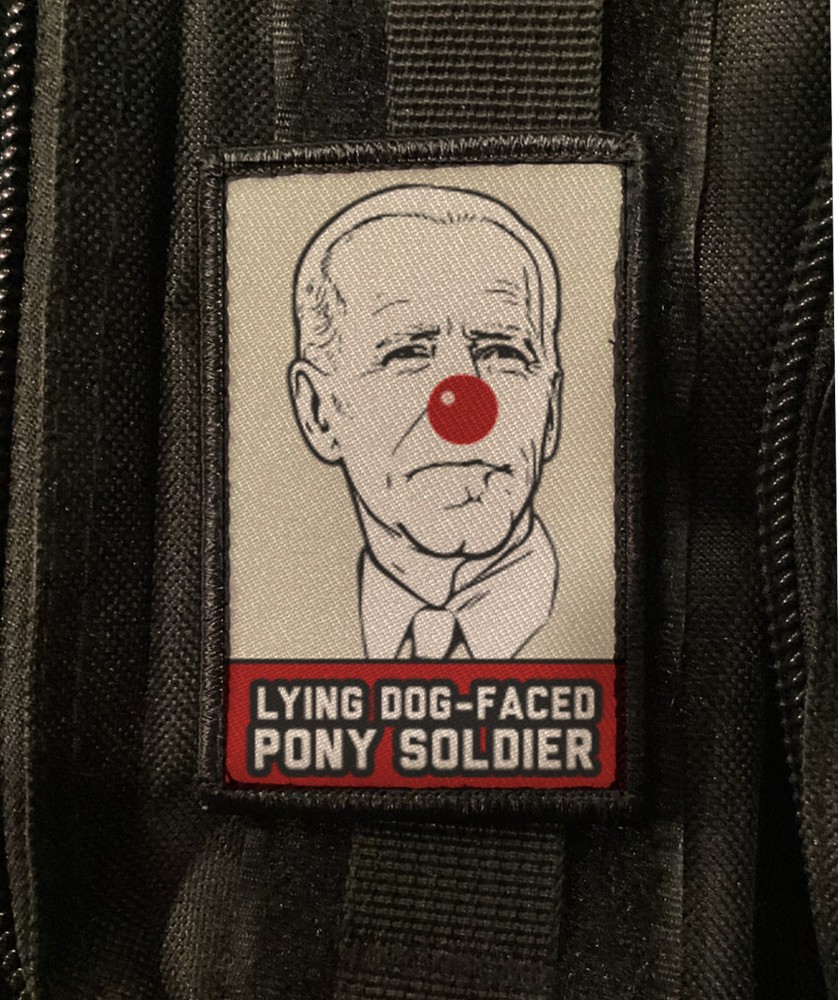 Trump Mug Shot Never Surrender Patch Morale Hook [sub]