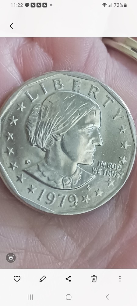 1979 D SUSAN B Anthony DDR EXCELLENT SHAPE