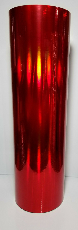 Cherry Red Rainbow Oil Slick Sign Plotter Vinyl Film