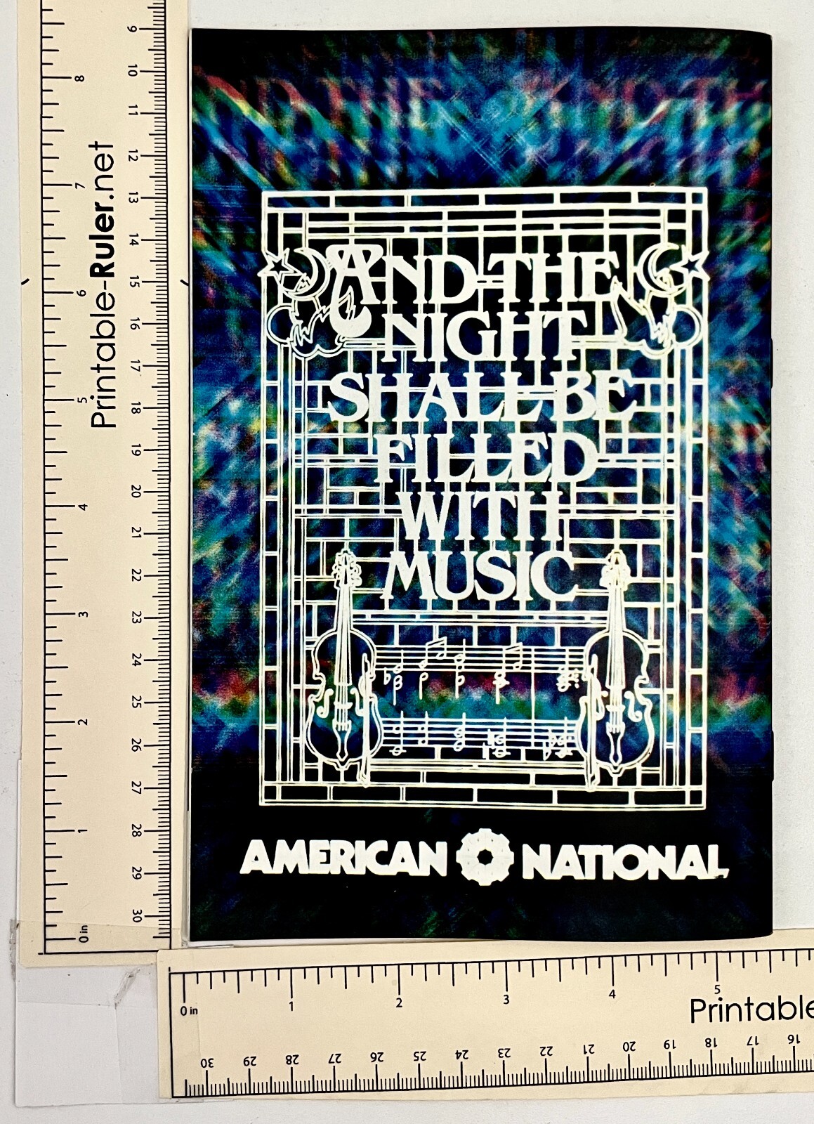 1988-1989 Season Chattanooga Symphony Opera Vintage Playbill Tennessee Ads