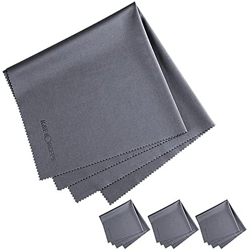 4 Pack 16''x16'' Extra Large Microfiber Cleaning Cloths Oversized Microfiber ...
