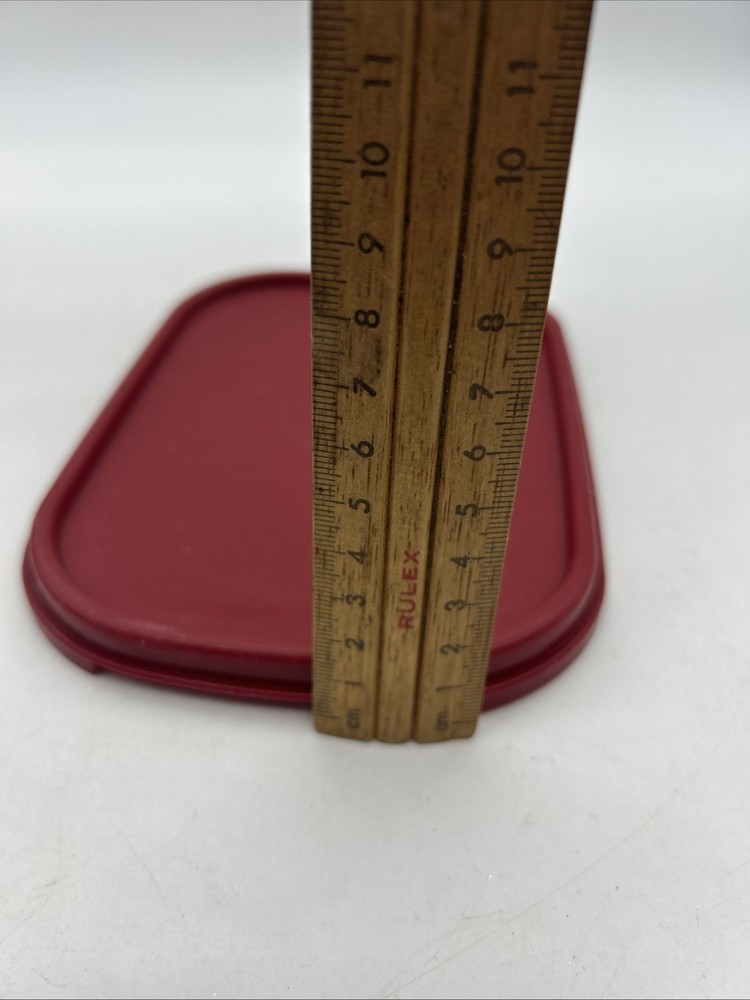 Tupperware Modular Mate Paprika Seal ONLY Replacement Lid Rectangular Oval 739-4