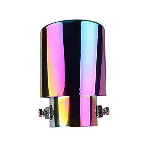 Universal Straight Type Stainless Steel Car Exhaust Tail Muffler Tip Pipes Fit