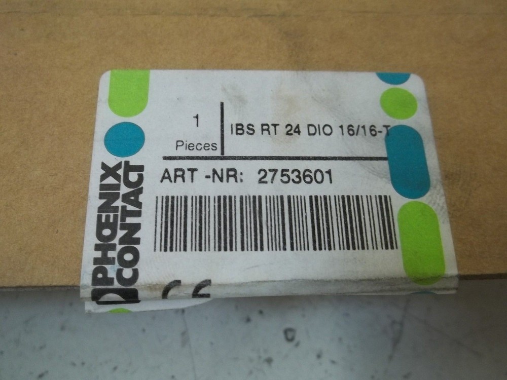 PHOENIX CONTACT IBRT24DIO16/16-T MODULE NSMP