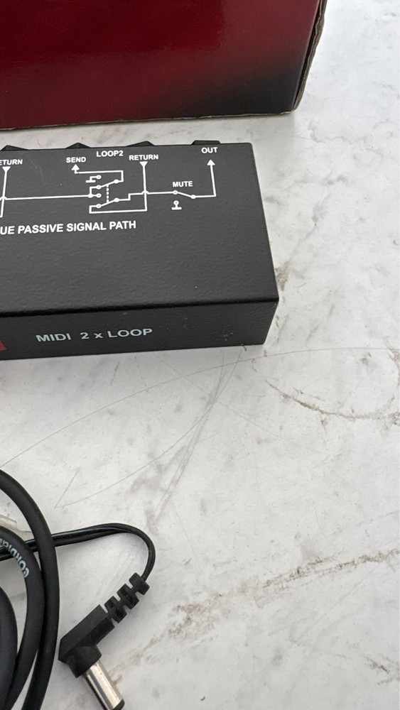 G lab Midi 2 Loop Multi Effects Pedal