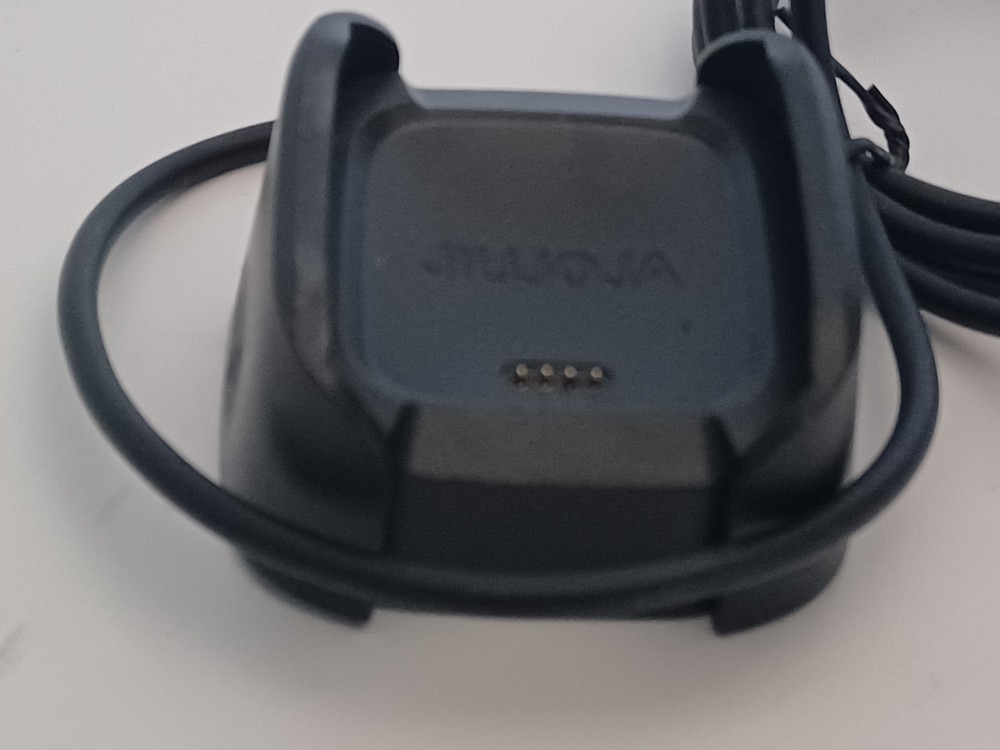 JIUJOJA Replacement Charger Dock Compatible Fitbit Versa 2, Black