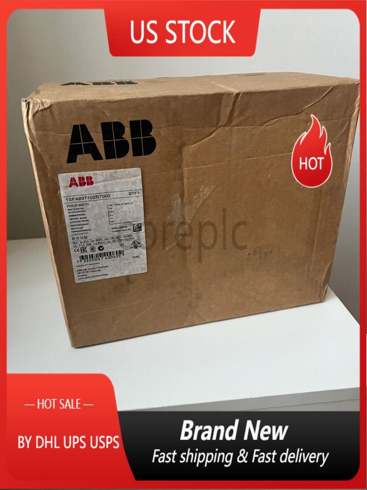 ABB PSE25-600-70 Solid State Soft Starter 208-600 VAC 3-Phase 50/60 25 Amp