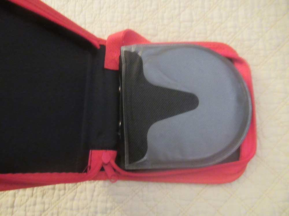 Hand-Colored Felt CD/DVD Storage Case (24 Disc Capacity)