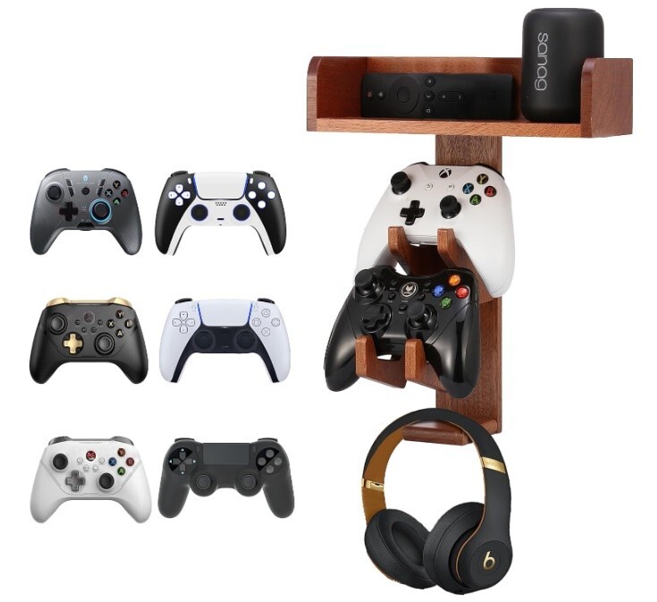 Wood Controller Holder