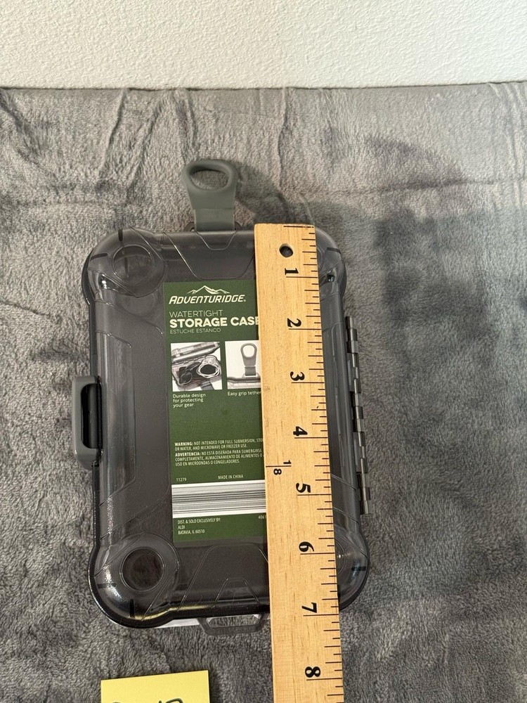Adventuridge Watertight Storage Case designed to protect valuables