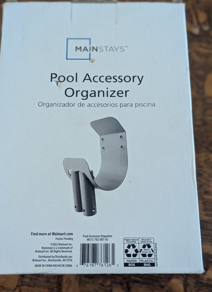 Mainstay Pool Accessory Organizer