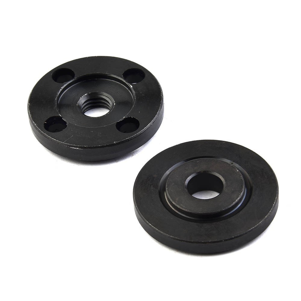 1 pair Flange Nut For Angle grinder type 100 Thread replacement Fixing tool