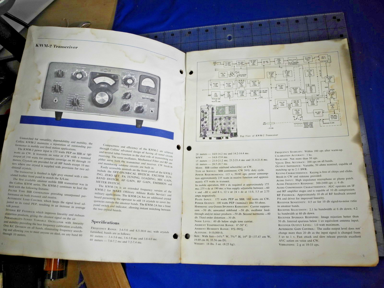 1964 Collins AMATEUR RADIO EQUIPMENT CATALOG No 32 (Free Shipping!)