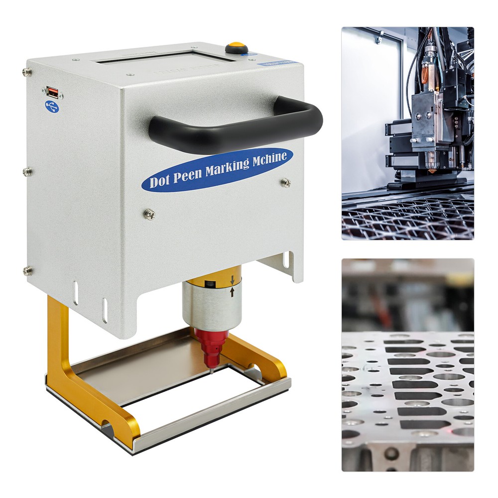 Touch Screen Handheld Dot Peen Marking Machine 90*30mm Electric Marking Machine