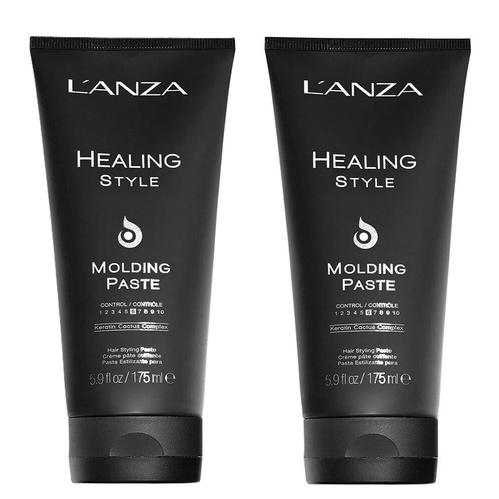 2 PACK Lanza Healing Style Molding Paste 5.9oz / 175ml