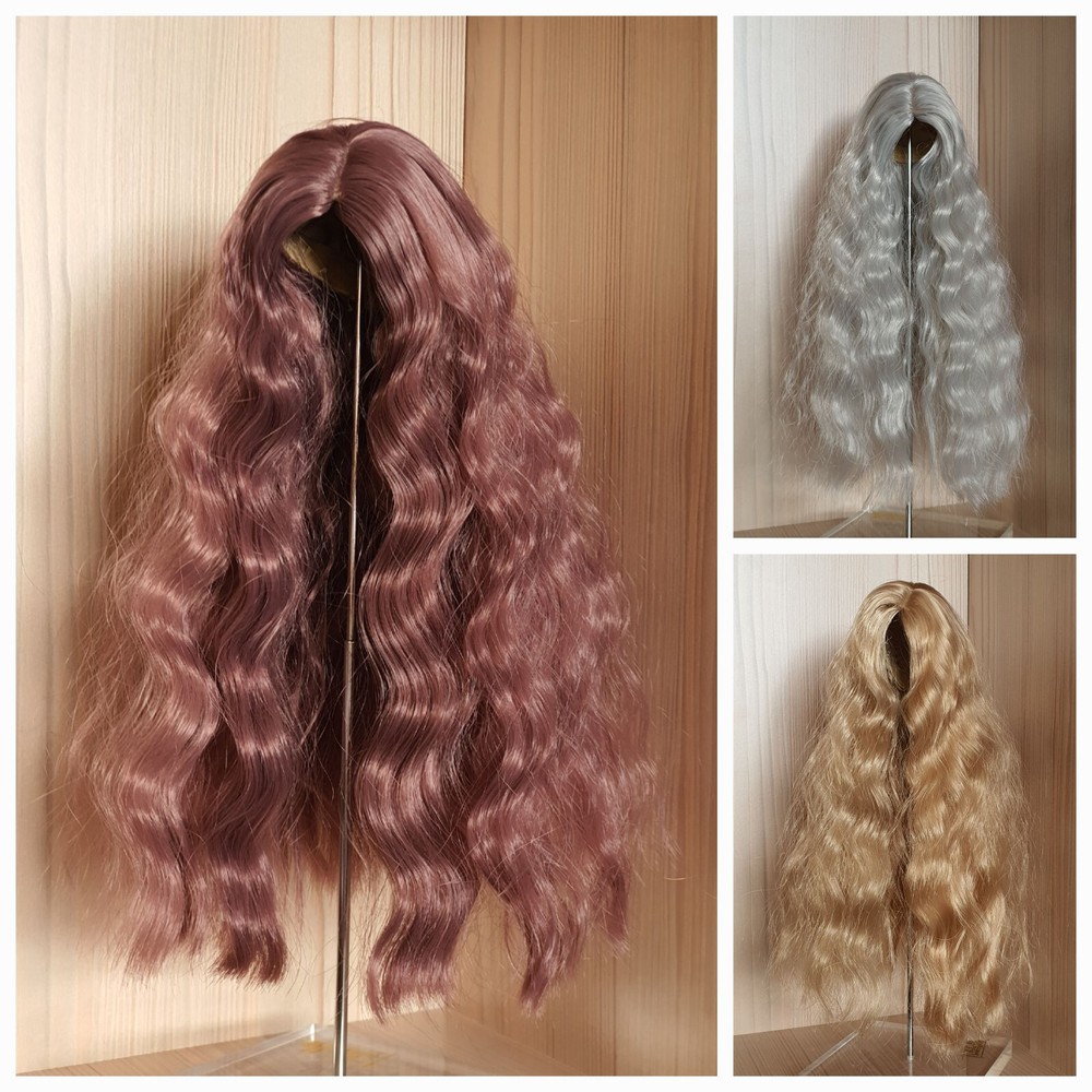 3 Wigs For Doll ⚘️head circumference 18-19 cm⚘️
