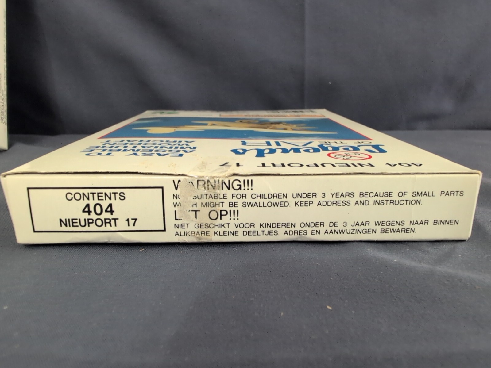 Harbor Freight Legends of the Air Wood Model Kits Fokker Triplane & Nieuport 17