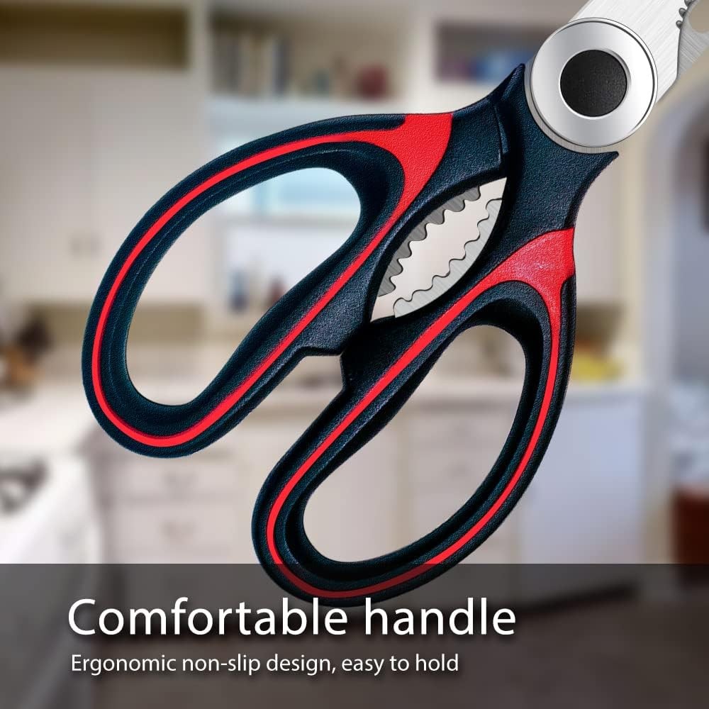 Kitchen Scissors 2 Pack Kitchen Shears All Purpose Heavy Duty Dishwasher Safe Mu