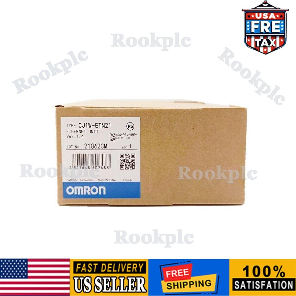 Original Omron CJ1W-ETN21 Ethernet Unit Programmable Controller