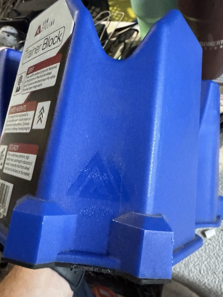 Kom Cycling Indoor Trainer Riser Block | Adjustable Height, Durable Composite