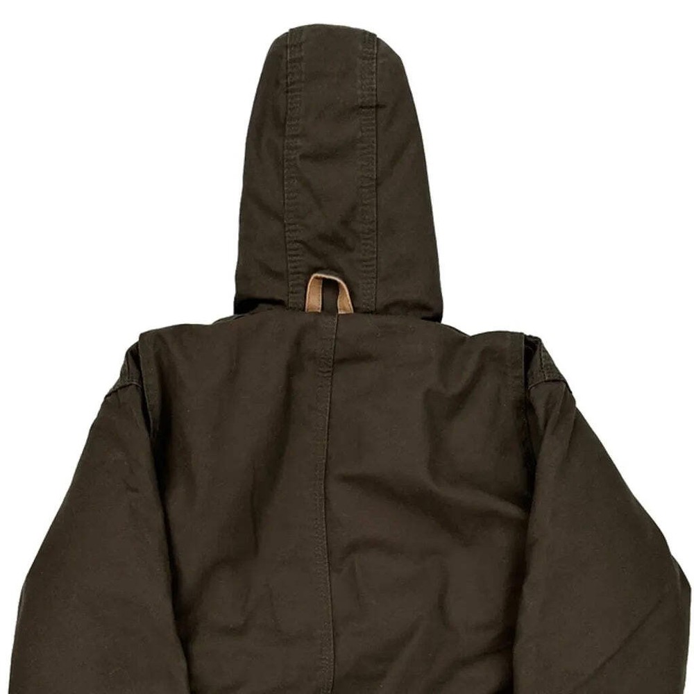 Age 10-12 Berne Jacket - Medium Brown Cotton