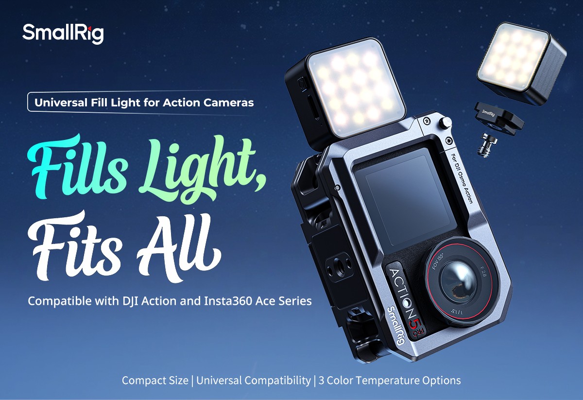 SmallRig Fill Light for Action Cameras 5446