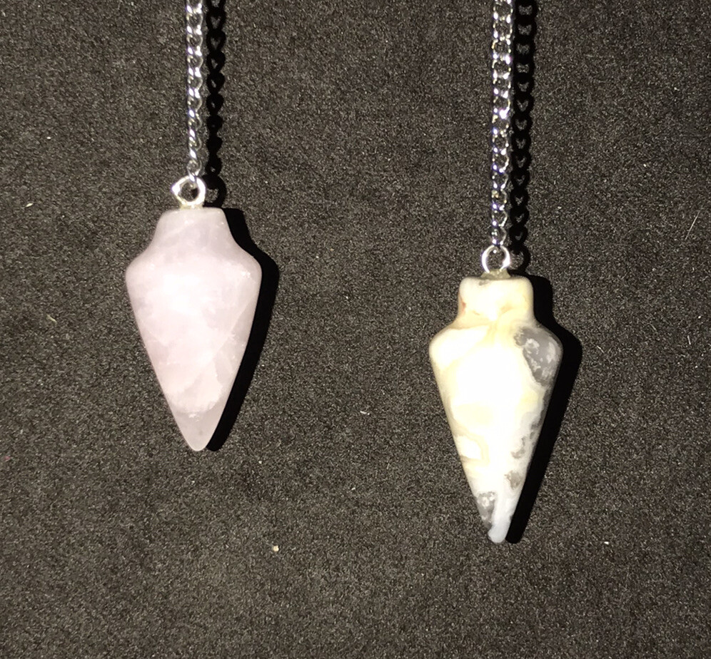 Marbled Styled pendulum pendant, Gothic, Hypnotize, Any Occasion .