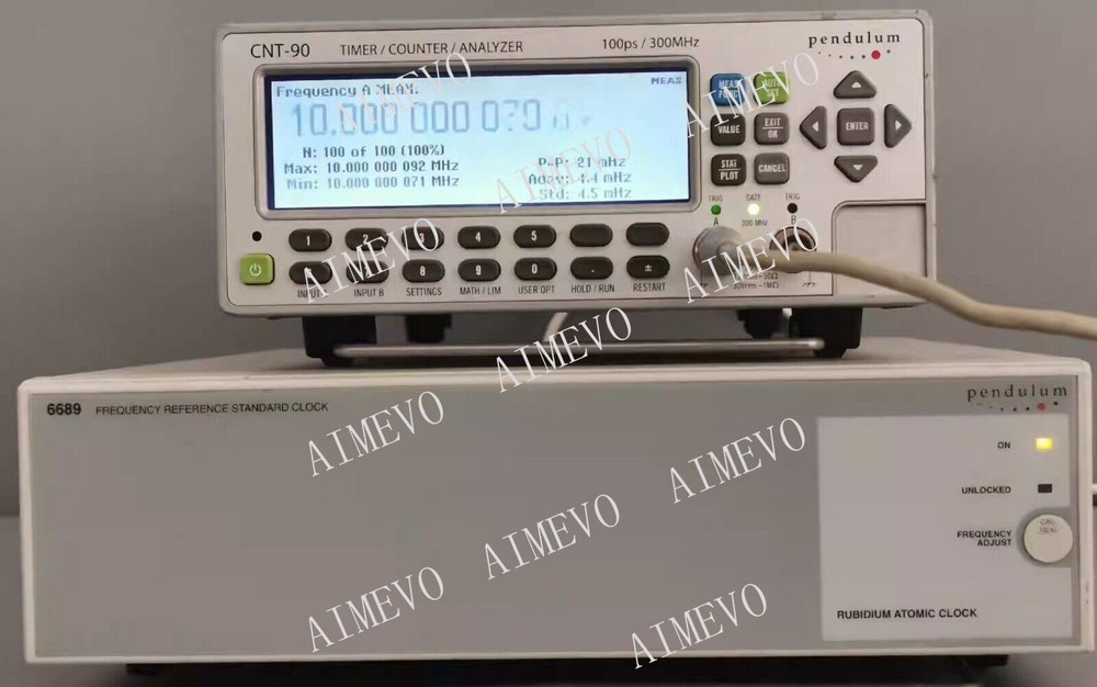 1PCS pendulum 6689 frequency reference standard clock