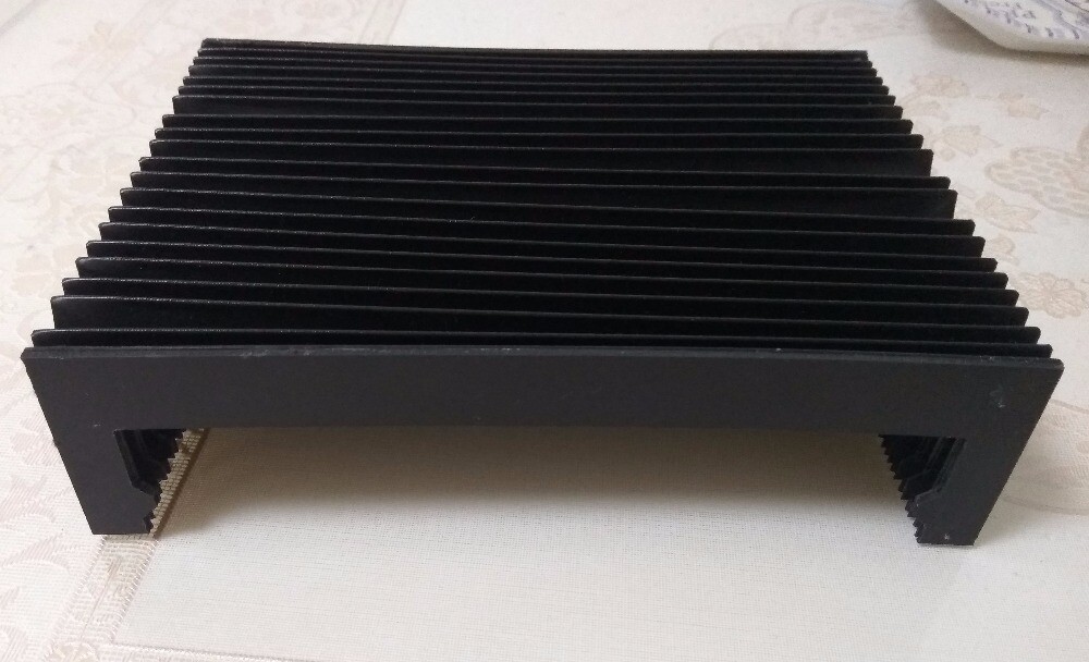 Guide way machine tools protection bellows,width 151.50mm x 40mm x 500mm