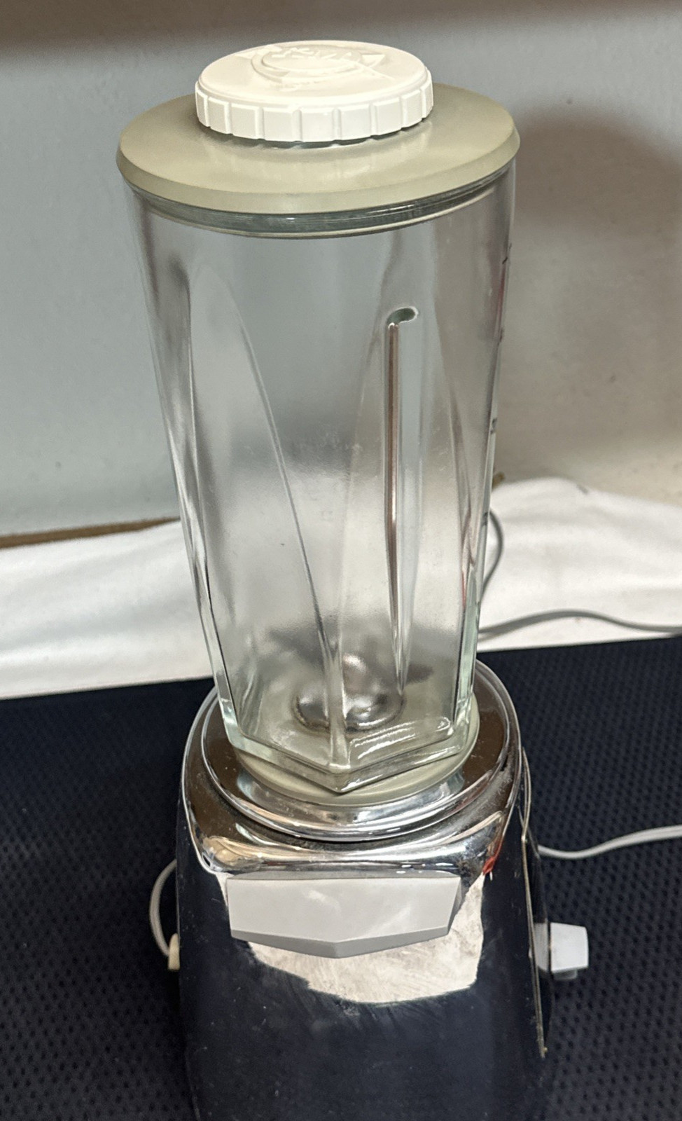 Vintage Knapp Monarch Liquidizer Antique Blender Green/silver Antique KM glass