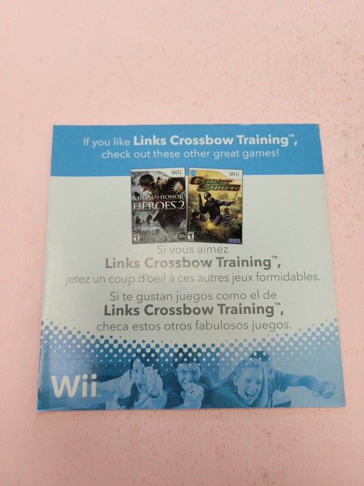 links crossbow training wii Insert Only
