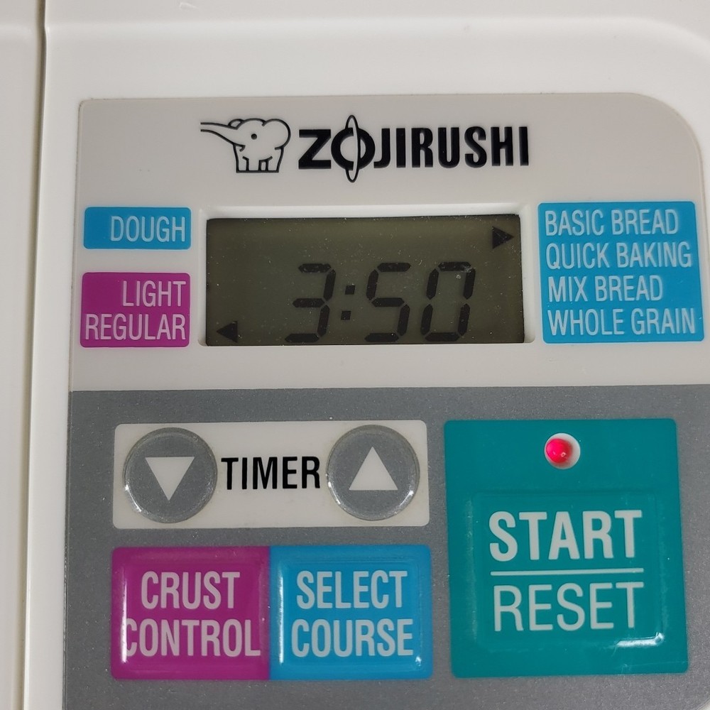 Zojirushi BBCC-Q15 Bread Machine Maker Automatic 1.5lb Loaf~Tested