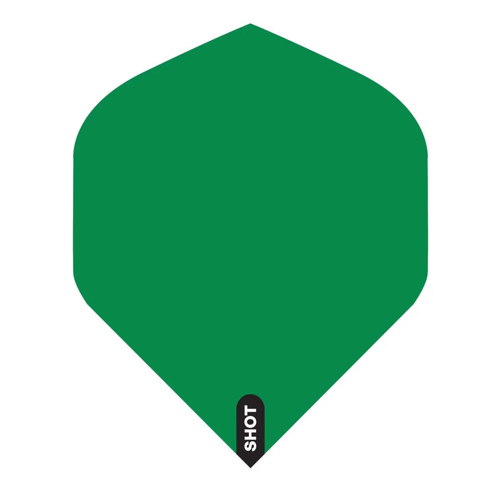 Shot Dart Flight Set Standard Green
