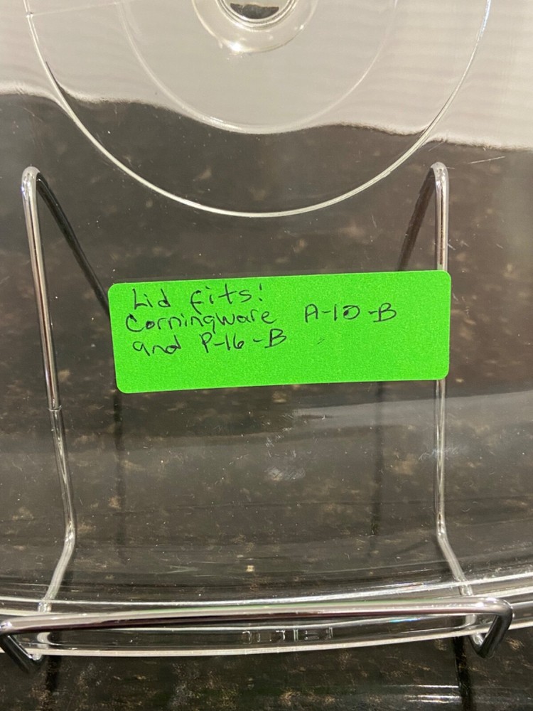 Pyrex P-12-C Clear Glass Lid