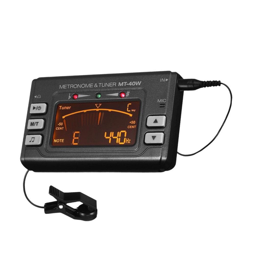 Electronic Digital Tuner Accurate Easy to Use Compact Multifunction Portable