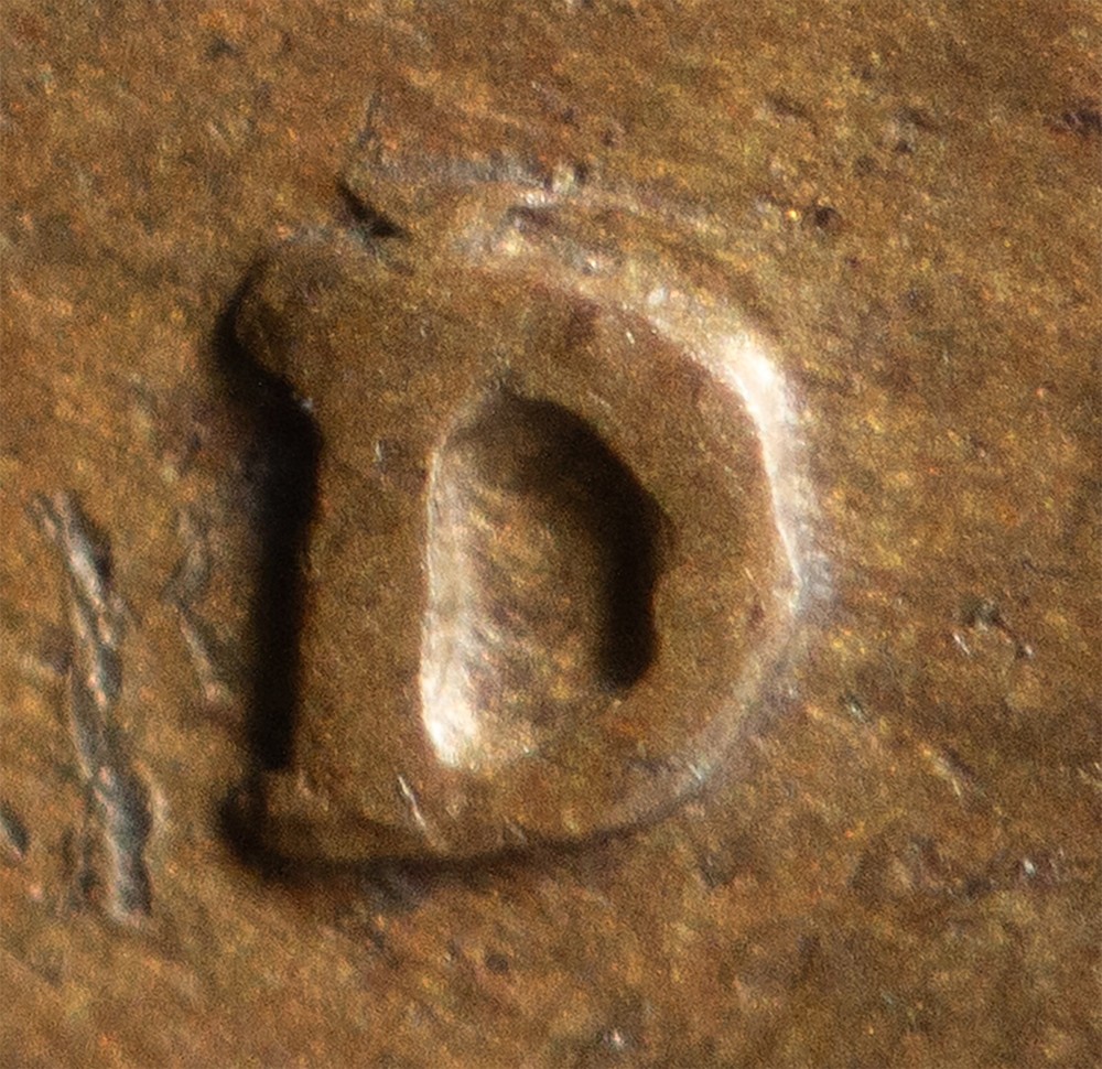 1944-D ERROR D/D RPM#8 NICE!!!! A Re-punched Mint Mark Error COOL!