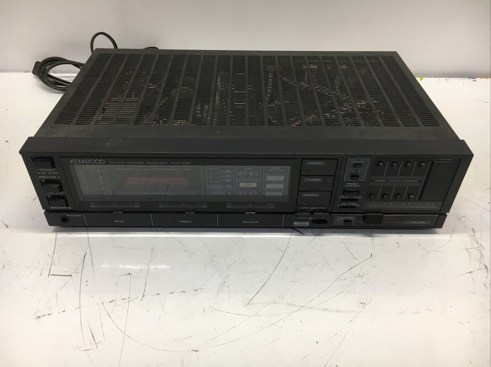 Kenwood KVR-A50 AM/FM 4 Ch Receiver/Amp