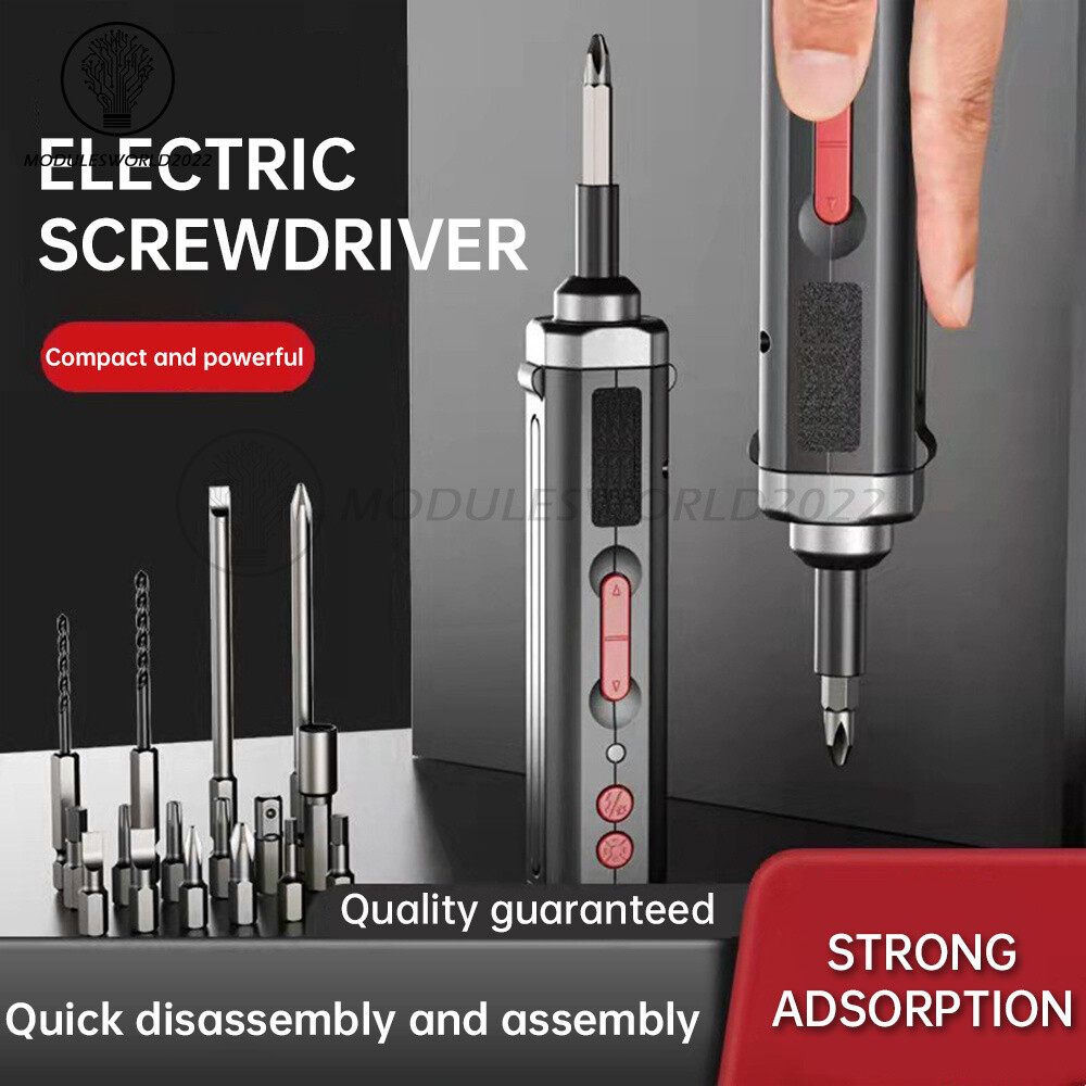 Electric Screwdriver Cordless Rechargeable Precision Screw Driver Mult-ifunction