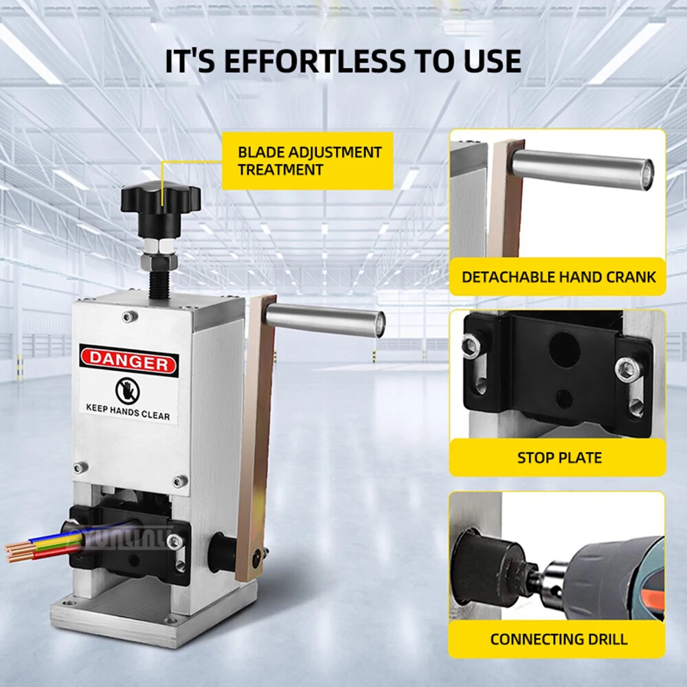Wire Stripper Manual Wire Stripping Tool Electric Copper Chip Wire Stripper