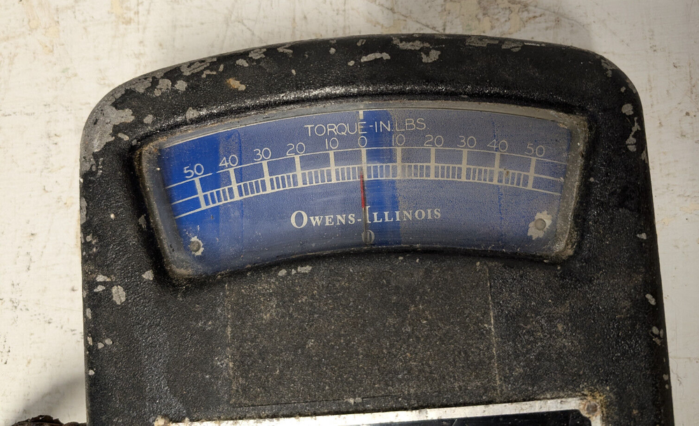 Owens-Illinois Spring Torque Tester, Screw Cap Torque Testing Machine