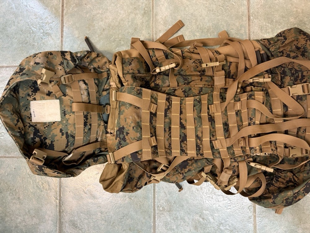 USMC ILBE Main Pack – MARPAT Digital Camo, Complete with Frame & Straps