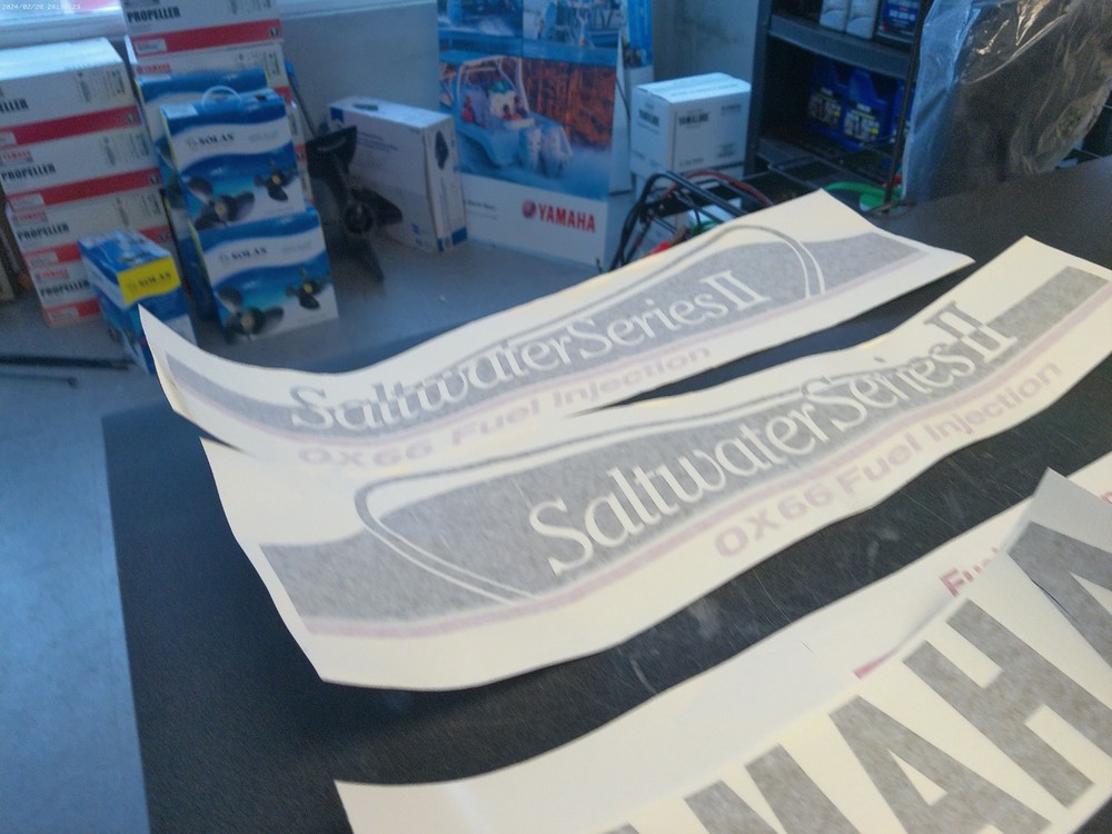 Yamaha Outboard SX250 Decal Set